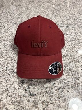 Levi's Maroon Logo Cap